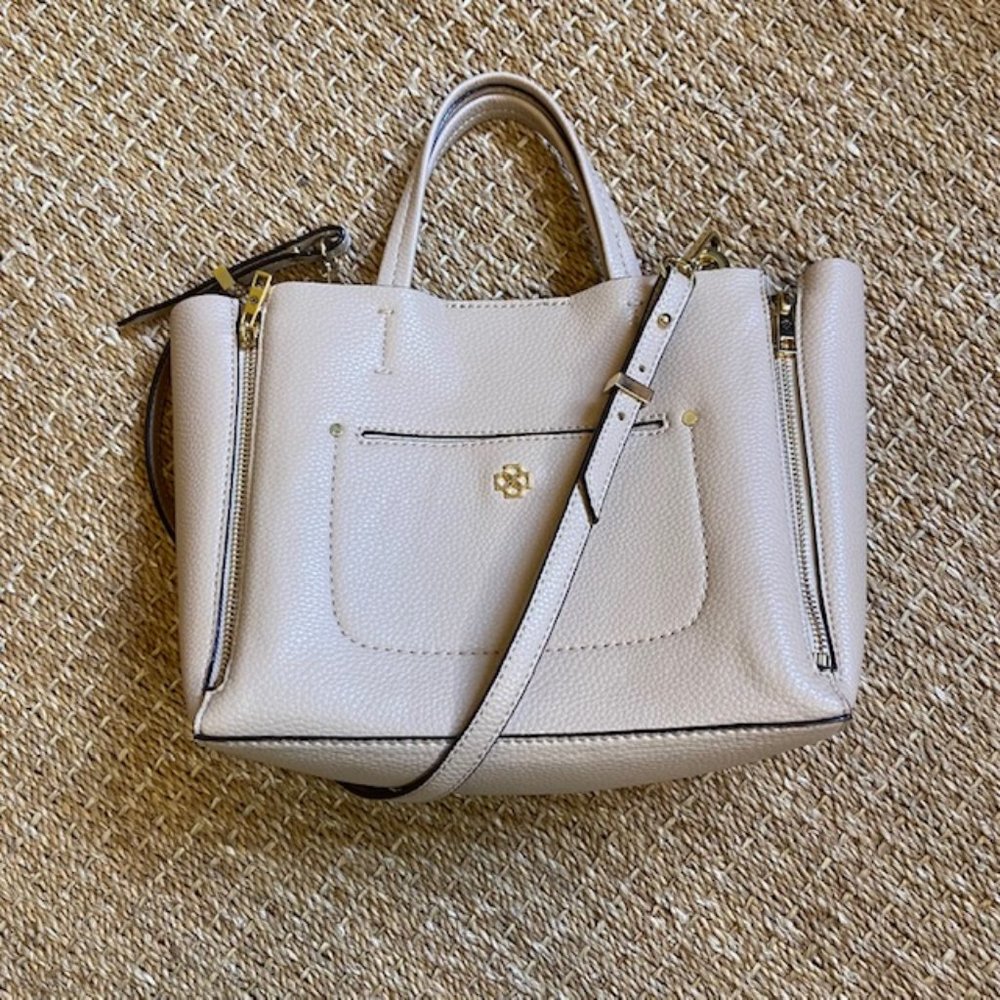 Ann Taylor Pebbled Signature Mini Tote